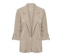 ONLY Onlmarsa Blazer 3/4 WVN Noos Longblazer, Safari/détail : mélangé, M Femme