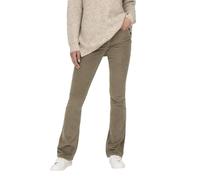 ONLY Onlmary Global Mid Sweetf Cord CC PNT Rp Pantalons, fossile, 40W / 32L Femme