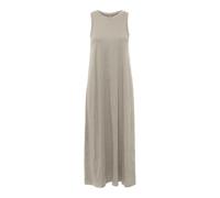 ONLY Onlmay Life S/L Robe Longue CS JRS Jersey, Beige, XS Femme