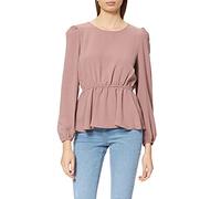 ONLY Onlmette Dar L/S Haut à col Rond Noos WVN pour Femme, Framboise, S