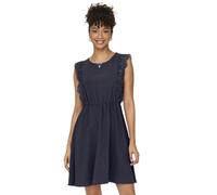 ONLY Onlmette Life SL Lace Dress WVN Robe d'été, Bleu, L Femme
