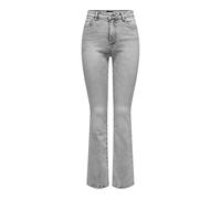 ONLY Onlmila Hw Flared DNM BF Bj755 À Pattes d’éléphant, Gris Clair Denim, 32W / 30L Femmes