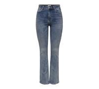 ONLY ONLMILA HW Flared DNM BJ13994 Noos Jean Extensible, Medium Blue Denim, 29/32 Femme