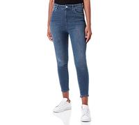 ONLY ONLMILA HW SK ANK DNM BJ407 Noos Jeans, Blue Black Denim, 27W x 30L Femme