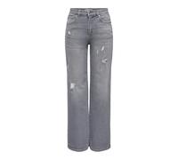 Only Onlmila HW Wide Leg des DNM, Denim Gris, 30 W/30 L pour Femme