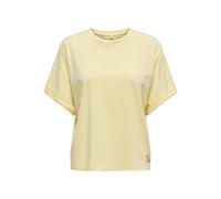 ONLY Onlminna S/S Washed Top CS JRS, Double crème, S Femmes