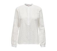 Only Onlmiriam Ls EMB Anglaise Blouse Noos, Cloud Dancer, 36 Femme