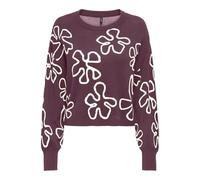 ONLY Onlmontana Ls Jq O-Neck CC KNT, Mauve Wine, M Femme