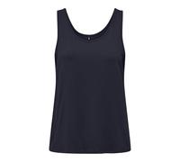 ONLY Onlmoster S/L Débardeur JRS, Bleu, M Femme