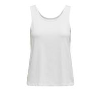 ONLY Onlmoster S/L Débardeur Jrs Noos Femme Top, Blanc., M