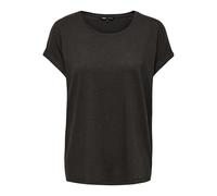 Only Onlmoster S/S O-Neck Top Noos JRS Haut avec col Rond Normal et Manches Courtes, Java, S Femmes