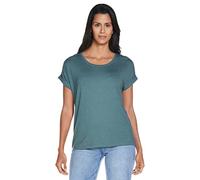 ONLY Onlmoster S/s O-Neck Top Noos JRS T-Shirt, Vert (Balsam Green), 34 (Taille Fabricant: X-Small) Femme