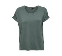 Only Onlmoster S/s O-Neck Top Noos JRS, T-Shirt Femme, Vert (Balsam Green), 34 (Taille Fabricant: X-Small)