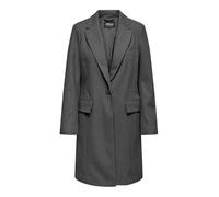 ONLY Onlnancy Life Coat CC OTW Manteau, Gris foncé mélangé, M Femme