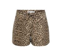 ONLY Onlnaomi String AOP Short OTW, Toasted Coconut, XS Femme
