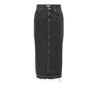 ONLY Onlnelia MW Maxi DNM Jupe à Pois Combinaison, Noir délavé, M Femme