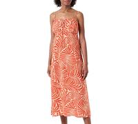 ONLY Onlnelly Life Alexa Midi Dress Noos Ptm Robe, Orange, L Femme