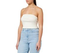 ONLY ONLNESSA S/L Bandeau JRS Gilet, Cloud Dancer, L Femme