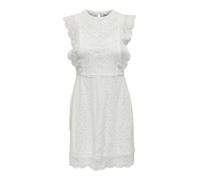 Only Onlnew Robe en Dentelle à Carreaux pour Femme, Cloud Dancer, L