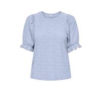 ONLY Onlnew Smilla S/S Puff Top JRS, Chambray Doux, M Femmes