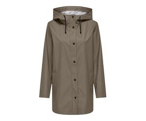ONLY Onlnewellen Raincoat CC OTW Imperméable, Walnut, L Femme