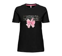 ONLY Onlnikita Life Reg S/S Top Box JRS Top Box, Noir, L
