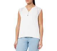 ONLY ONLNINA Capsleeve Top WVN T-Shirt, Cloud Dancer, XL Femme