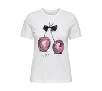 ONLY Onlnita Life Reg S/S Bow Top Box JRS, Cloud Dancer, S Femmes