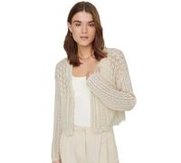 ONLY ONLNOLA 7/8 Life Open Cardigan NCA KNT, Cloud Dancer, L Femme