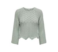 ONLY Onlnola Life 3/4 Pullover KNT Noos Pull, Côté Jade, M Femme