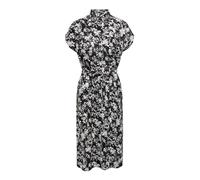 Only Onlnola Pull en Tricot pour Femme, Noir/Fleur de Laurel, 40