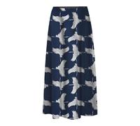 ONLY Onlnova Life Elite Cairo Jupe Longue, Bleu foncé, XL