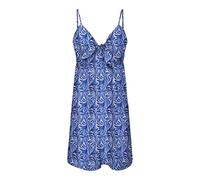 ONLY Onlnova Life Elite Jules Dress AOP Robe, Bleu Palace, M Femmes