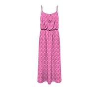 ONLY Onlnova Life Elite Robe Maxi à Bretelles AOP, Fuchsia, 36