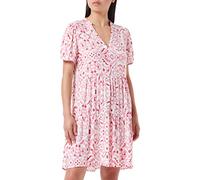ONLY Onlnova Life S/S Thea Dress Ptm Robe, Morning Glory/AOP : 304 Candy Ikat, S Femme