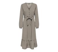 ONLY Onlnova Life Vis Amy Robe Longue, Chipmunk/AOP : 588 Breaker Geo, L Femme