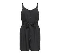 ONLY Onlnova Life Vis Carly Playsuit Solid, Noir, XL Femmes