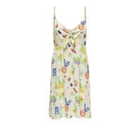 ONLY Onlnova Life Vis Jules Dress AOP Robe, Cloud Dancer, M Femmes