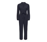 ONLY Onlnova Life Vis L/S Zira Combinaison Solide, Bleu Nuit, M Femme
