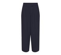 ONLY Onlnova Life Vis Lesli Pantalon Solide, Bleu Nuit, XS Femme