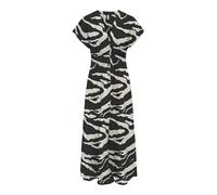 ONLY Onlnova Life Vis Mollie Long Dress AOP Robe Longue, Noir, M Femmes