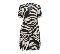 ONLY Onlnova Life Vis S/S Thea Dress AOP, Noir, S Femmes