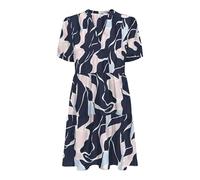 ONLY Onlnova Life Vis S/S Thea Dress AOP, Sky Captain, XL Femmes
