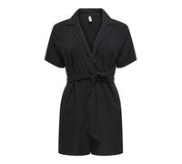 ONLY Onlnova Life VIS S/S Vera Combinaison solide pour femme, Noir , XL