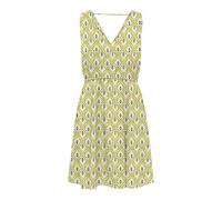 ONLY Onlnova Life Vis Sara String Dress AOP Robe, Camping Gear, L Femmes