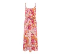 ONLY Onlnova Life Vis Strap Maxi Dress AOP Robe Bretelles, Coquelicot doré, 42 Femmes