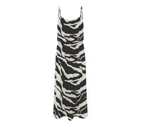ONLY Onlnova Life Vis Strap Maxi Dress AOP Robe Bretelles, Noir, 40 Femmes