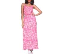 ONLY Onlnova Life Vis Strap Maxi Dress AOP Robe Bretelles, Rose Vif, 36 Femmes