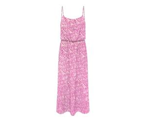 ONLY Onlnova Life Vis Strap Maxi Dress AOP Robe Bretelles, Rose Vif, 36 Femmes