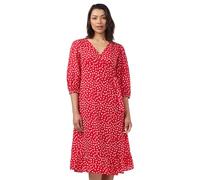 Only Onlolivia 3/4 Wrap Midi Dress WVN Noos Robe midi Femme